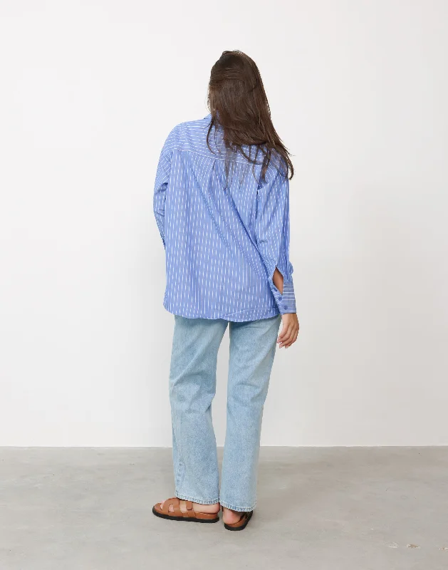 blanchet-shirt-cobalt-pinstripe