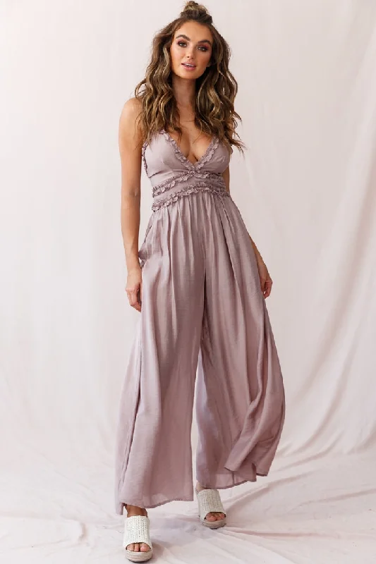 laney-wide-leg-ruffle-detail-jumpsuit-mocha